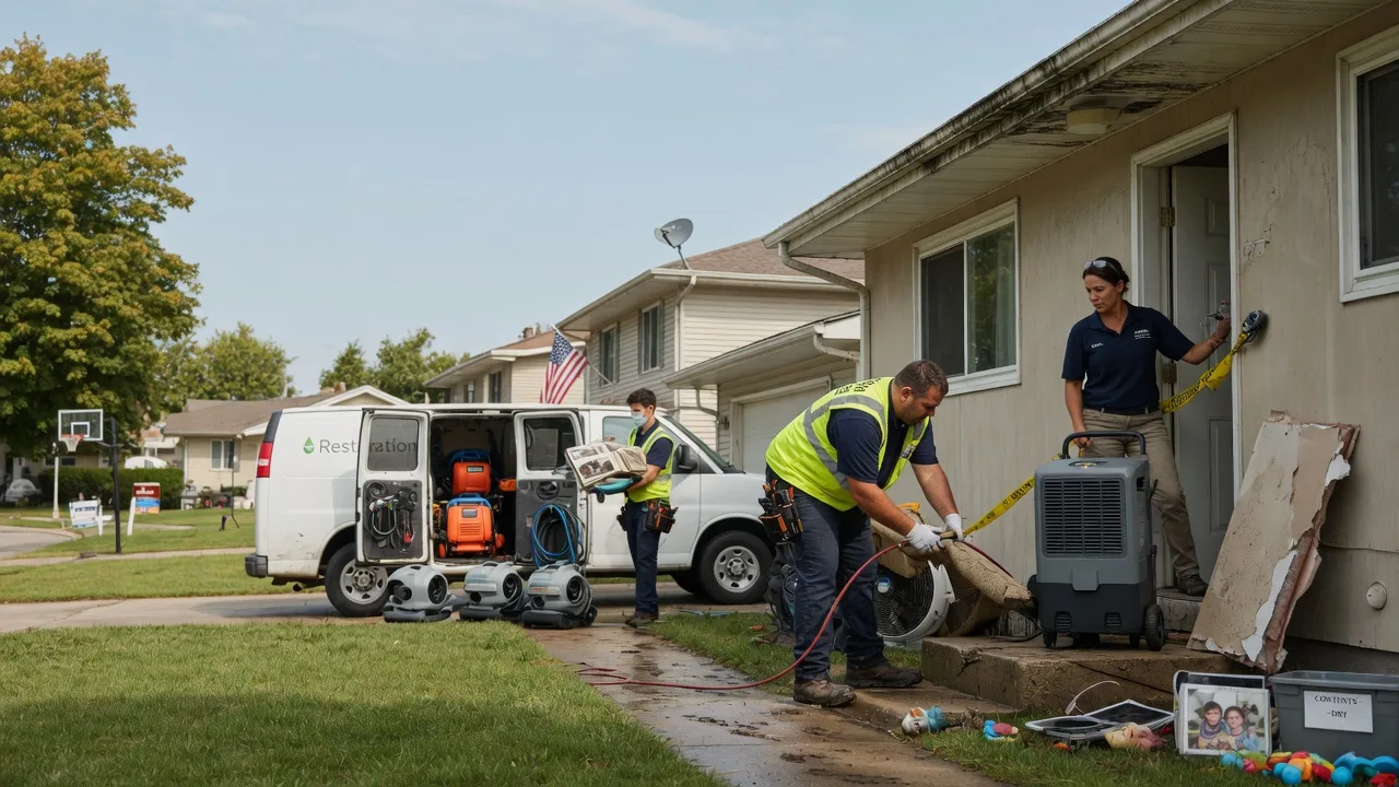Water Damage Restoration in Lisbon, IA near me